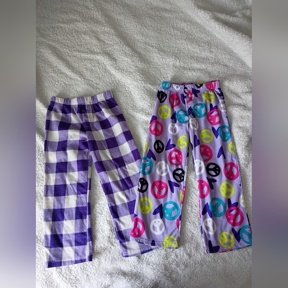 Faded Glory Girl's Pajama Bottoms Size XS 4/5 - Picture 1 of 5